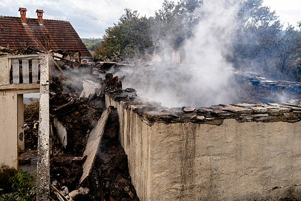 Professional Soot Cleanup technician working in Wyoming, PA